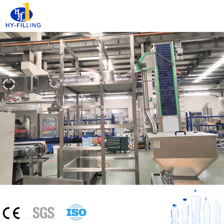 Machine de fabrication d'eau purifiée automatique / bouteille d'eau minérale en plastique à grande vitesse faisant la machine / machine de fabrication d'eau de bouteille