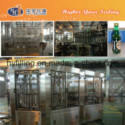 Machine de remplissage de bière de malt de bouteille d'animal familier